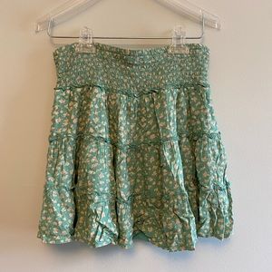 American Eagle Floral skirt